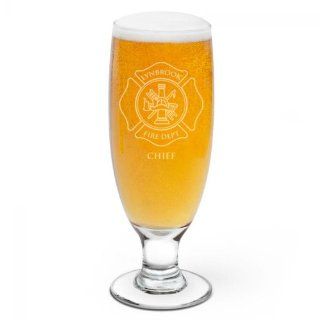 Firefighters Personalized Beer Glass
