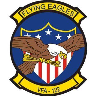 US Navy VFA 122 Flying Eagles Squadron Decal Sticker 3.8 6 Pack