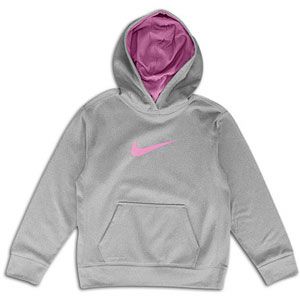 Nike KO Hoodie   Girls Grade School   Training   Clothing   Dk Grey
