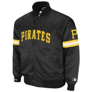 Mitchell & Ness MLB Back Up Satin Jacket   Mens   Baseball   Fan Gear