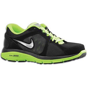 Nike Dual Fusion Run Shield   Mens   Running   Shoes   Black/Electric