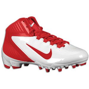 Nike Alpha Speed TD 3/4   Mens   Football   Shoes   White/Game Red