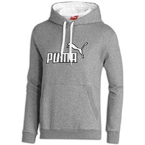 The PUMA Pullover Fleece Hoodie keeps it real with comfortable 80%