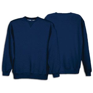  Classic Fleece Crew   Mens   For All Sports   Clothing   Navy