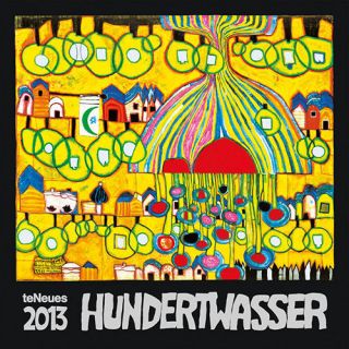 Hundertwasser Art 2013 Wall Calendar