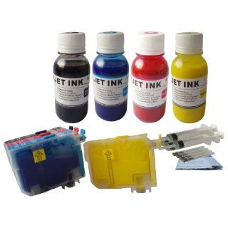  ND Brand Pre Filled Pigment Ink Refillable Cartridges for Epson 124