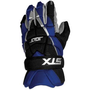 STX Jolt Lacrosse Gloves   Mens   Lacrosse   Sport Equipment   Royal