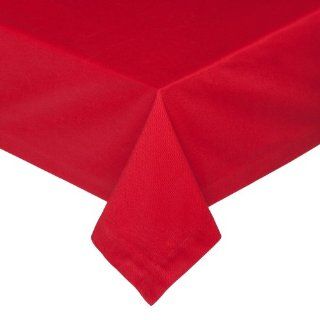  KAF Home Fete Buffet Tablecloth, 70 x 126 Inches, Red