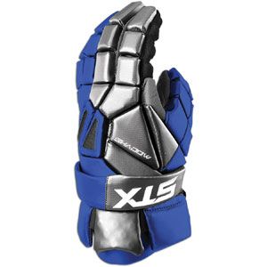 STX Shadow Lax Gloves   Mens   Lacrosse   Sport Equipment   Royal