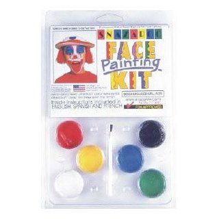 6 COLOR CLAM PACK PALLET Snazaroo Face Painting Pallet