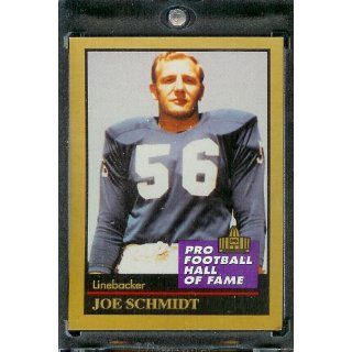 1991 ENOR Joe Schmidt Football Hall of Fame Card #126