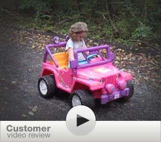  Power Wheels Barbie Jammin Jeep Wrangler