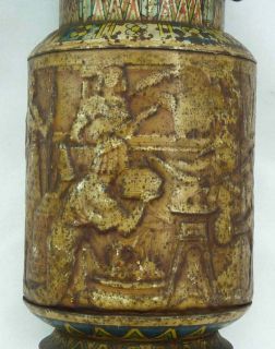 Unusual Huntley Palmers English Biscuit Tin Egyptian Motif C 1924 1928