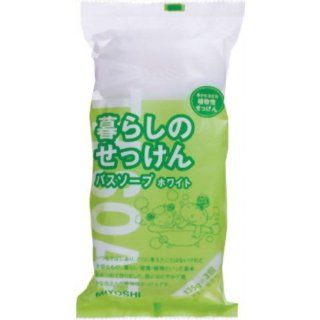 Miyoshi Soap  Soap  Bath Soap White 135g x 3 Health