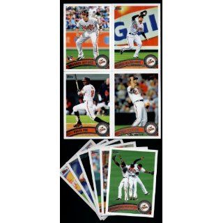 2011 Topps Baltimore Orioles Complete Series 1 & 2 Team