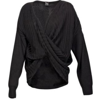  Womens UM Shutter Knit Sweater by Hussein Chalayan   Black   Medium