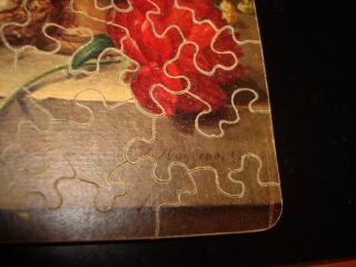  Jigsaw Puzzle Floral Still Life by Huygens Orig Box Nice Cond