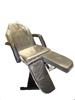 Hydraulic Black Split Leg Tattoo Chair Table Bed Salon Massage Spa
