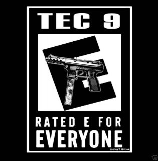Tec 9 Funny Pro Gun AK47 M4 M16 Ar15 Firearms T Shirt