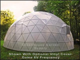 Hydroponic Aeroponic Greenhouse Geodesic Dome 34 ft 6V Frequency