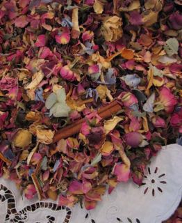  of our organically grown miniature dried roses hydrangeas and other