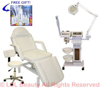 11 in 1 FACIAL MACHINE HYDRAULIC MASSAGE TABLE BED CHAIR BEAUTY SALON