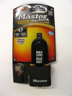 Master Lock Magnum Covered All Weather Padlock 1 3 4 w x 2 KEYED ALIKE