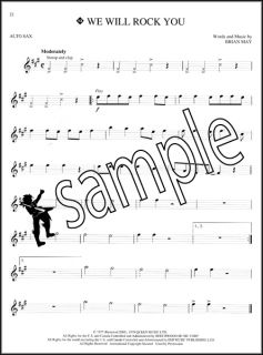  Instrumental Play Along Alto Sax Saxophone Sheet Music Book with CD