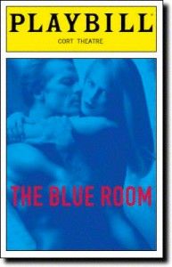  Color Playbill The Blue Room Nicole Kidman Iain Glen Sam Mendes