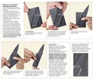 QTY 2 CREDIT CARD KNIFE TOOLS FOLDING SHARP MINI SAFETY POCKET CAMPING