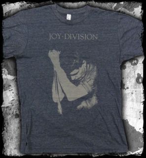 Joy Division Ian Curtis Soft Heather Navy T Shirt Official Fast SHIP