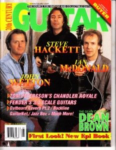 20th Twentieth Century Guitar Magazine January 1997 John Wetton Steve