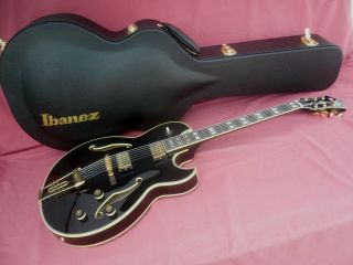 Ibanez PM120 BK Pat Metheny Signature Thin Line Hollow Body Electric