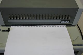  Ibico EPK 21 Electric Heavy Duty Plastic Comb Punch Binding Machine