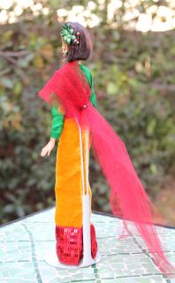 OOAK Hindu Holiday Barbie Teresa Doll Repaint by Ibrahim Ismael