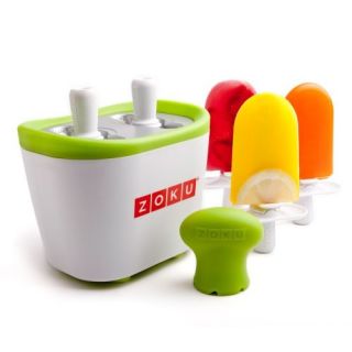 New Ice Cream Maker Zoku Duo Quick Pop Maker