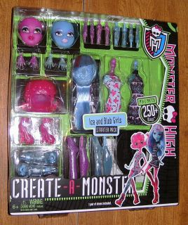 Monster High Create a Monster Ice and Blob Starter Set In Hand Brand