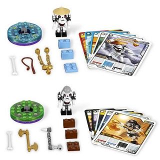 Set also includes ice optic spinner, 3 weapons, 1 character card, 4