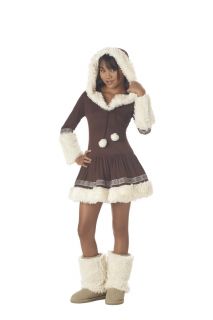 Eskimo Polar Bear Princess Tween Teen Halloween Costume