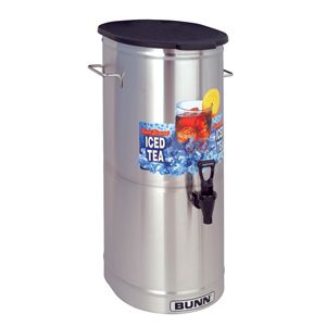Bunn TDO 5 5 Gallon Iced Tea Dispenser with Solid Plastic Lid Bunn