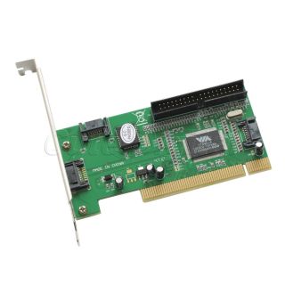 Via VT6421A 3 SATA 1 Port IDE PCI RAID Controller Card