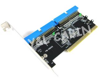 Port IDE ATA 133 to PCI Card Adapter Converter Via