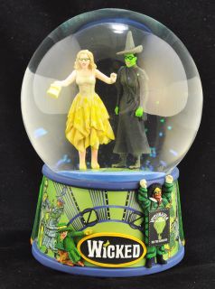 Wicked Broadway Souvenir Snow Globe Idina Menzel