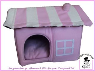   DESIGNER PINK CAT HOUSE DOG HOUSE PET BED IGLOO SALE PRICE 9 99