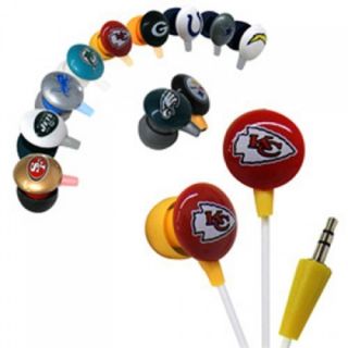Official Licensed iHip NFL Noise Isolating Earphones   4 Playoff Teams