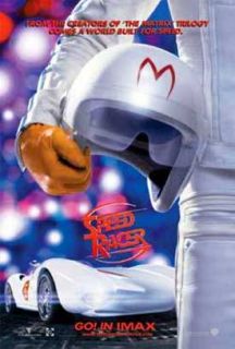 Speed Racer IMAX RARE 27x40 Original D s Movie Poster
