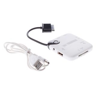  Pin Buchse Adapter mit USB Kabel für Samsung Galaxy Tab 10.1 und 8.9