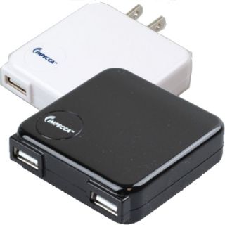 Impecca USB210 10 Watt Dual USB Power Adapter