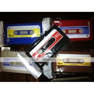 USD $ 10.79   Cheap Cassette Style Silicon Case For iPhone 4 , Color