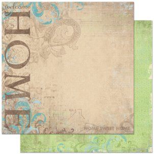 Bo Bunny Welcome Home Cardstock Collection Scrapbook Paper